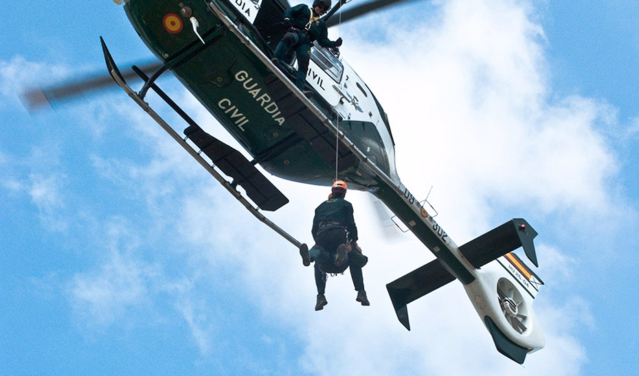 Helicóptero de Guardia Civil (Foto: Archivo).